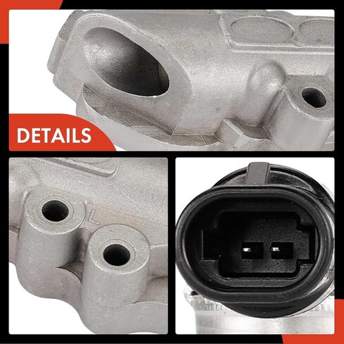 A-Premium 2-PC Exhaust Engine Variable Valve Timing (VVT) Solenoid Compatible with Kia Sedona 2010-2012, Sorento 2011 & Hyundai Santa Fe 2010-2011, Genesis 2011, Genesis Coupe 2011, Azera 2012 in Saudi Arabia