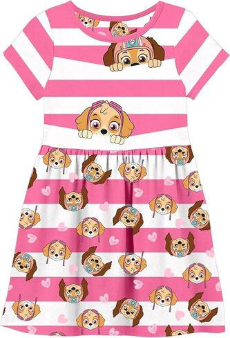Paw Patrol Girls Dress - Skye Everest Liberty Sweetie Outfit Skirt Toddlers to Birthday Girls Clothes in Saudi Arabia