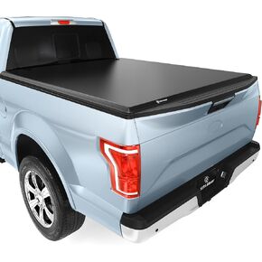YITAMOTOR غطاء تونيو ناعم رباعي الطي يناسب فورد F-250 F-350 F250 F350 Super Duty 8ft Bed 1999-2016 in Kuwait