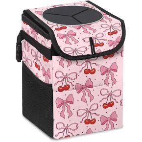 Cactus Car Trash Can with Lid Collapsible Reusable Waterproof Car Garage Bag,Automotive Garbage Can,Car Accessories Interior Car Organizer in Saudi Arabia