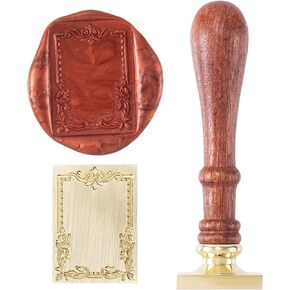 Rose Wax Seal Stamp Kit Vintage Brass Sealing Wax Stamps Set Sealing Wax Stamp Heads for Wedding Invitations Cards Envelopes Gift Packing in Kuwait