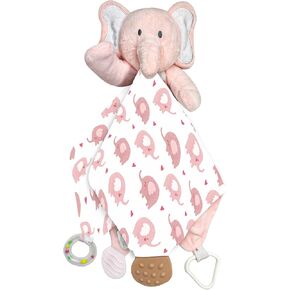 بطانية أمان حديثة للأطفال من Loveys للأطفال على شكل زرافة محشوة ببطانية عضاضة لعبة فائقة النعومة in Kuwait