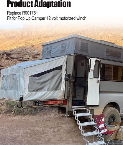12 Volt Relay Fit for Pop Up Camper Motorized Winch Replace R001751 in Saudi Arabia