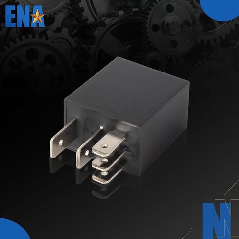 ENA 4 حزمة 5 دبوس 30AMP 12V DC SPST العالمي متعدد الأغراض التتابع السيارات السلطة بداية التتابع للقوارب المشجعين السيارات أضواء السيارة استبدال الملحقات in Saudi Arabia
