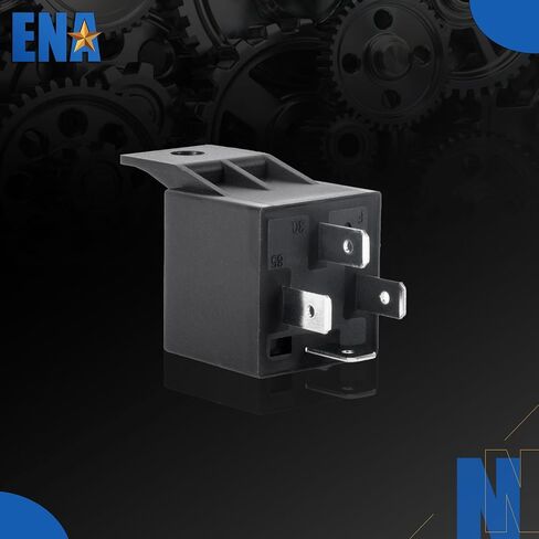 ENA 5 حزمة 4-Pin 40AMP 12V DC SPST متعددة الأغراض بداية التتابع التبديل RY266 JD2912-1H-12VDC مرحل السيارات للقوارب المشجعين أضواء السيارات السيارات استبدال الملحقات العالمية in Saudi Arabia