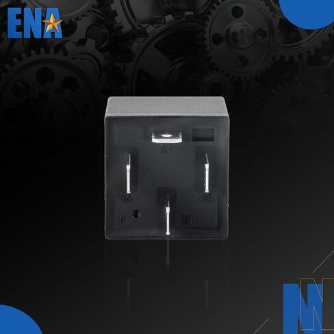 ENA 5 حزمة 4-Pin 40AMP 12V DC SPST متعددة الأغراض بداية التتابع التبديل RY266 JD2912-1H-12VDC مرحل السيارات للقوارب المشجعين أضواء السيارات السيارات استبدال الملحقات العالمية in Saudi Arabia