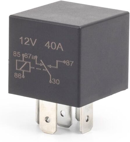 ENA 1 حزمة 5 دبوس 40AMP 12V DC SPDT متعدد الأغراض كاتب التتابع التبديل RY116 15-50961 FOAB-14B192-AA استبدال السيارات لمنفاخ مضخة وقود المحرك A / C ضاغط استبدال الملحقات العالمية in Kuwait
