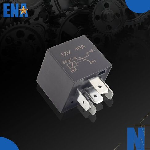 ENA 1 حزمة 5 دبوس 40AMP 12V DC SPDT متعدد الأغراض كاتب التتابع التبديل RY116 15-50961 FOAB-14B192-AA استبدال السيارات لمنفاخ مضخة وقود المحرك A / C ضاغط استبدال الملحقات العالمية in Kuwait