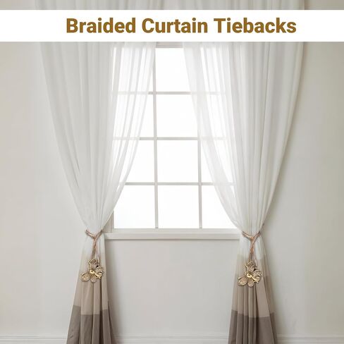 2 Piece Magnetic Curtain Holdbacks Flying Bee Curtain Holder Resin Curtains Tiebacks Vintage Drapes Ties Decorative Retro Tie Back Buckle Accessory for Home Office Kitchen Outdoor Balcony Window Decor in Saudi Arabia