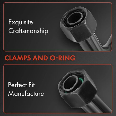 A-Premium A/C Suction Hose Assembly Compatible with Jeep Wrangler 1994-1995 2.5L 4.0L, Compressor to Evaporator in Saudi Arabia