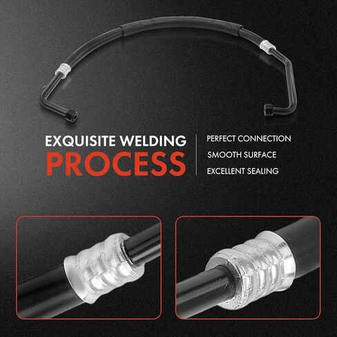 A-Premium A/C Suction Hose Assembly Compatible with Jeep Wrangler 1994-1995 2.5L 4.0L, Compressor to Evaporator in Saudi Arabia