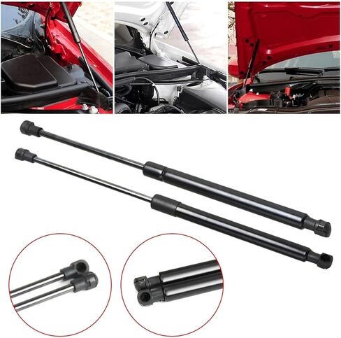 2PCS Car Front Bonnet Hood Lift 51247250308 Rear Tailgate Lift Support Fit for Gas Spring Shock Struts Fit for 3 Series E90 2005-2012(2PCS Front) in Kuwait