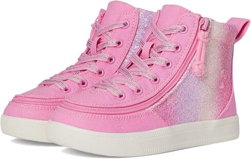 BILLY Footwear, Unisex, Classic Lace High (Toddler), Pink Glitz, 6, Medium in Saudi Arabia