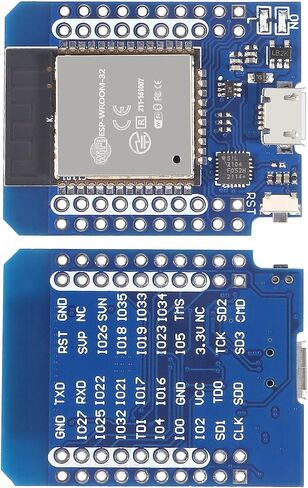 AITRIP 3 قطع من النوع C D1 Mini ESP32 ESP-WROOM-32 CP2104 WLAN WiFi + بلوتوث لوحة تطوير إنترنت الأشياء IoT لـ Arduino NodeMCU in Saudi Arabia