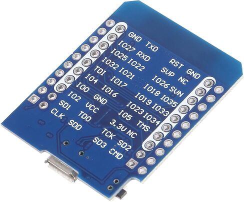AITRIP 3 قطع من النوع C D1 Mini ESP32 ESP-WROOM-32 CP2104 WLAN WiFi + بلوتوث لوحة تطوير إنترنت الأشياء IoT لـ Arduino NodeMCU in Saudi Arabia