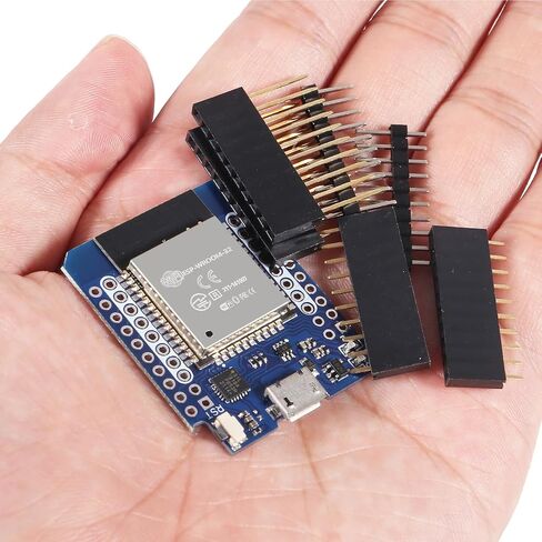 AITRIP 3 قطع من النوع C D1 Mini ESP32 ESP-WROOM-32 CP2104 WLAN WiFi + بلوتوث لوحة تطوير إنترنت الأشياء IoT لـ Arduino NodeMCU in Saudi Arabia