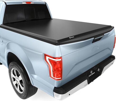 YITAMOTOR غطاء تونيو ناعم رباعي الطي يناسب فورد F-250 F-350 F250 F350 Super Duty 8ft Bed 1999-2016 in Kuwait
