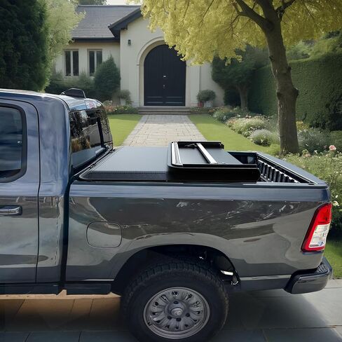 YITAMOTOR غطاء تونيو ناعم رباعي الطي يناسب فورد F-250 F-350 F250 F350 Super Duty 8ft Bed 1999-2016 in Kuwait