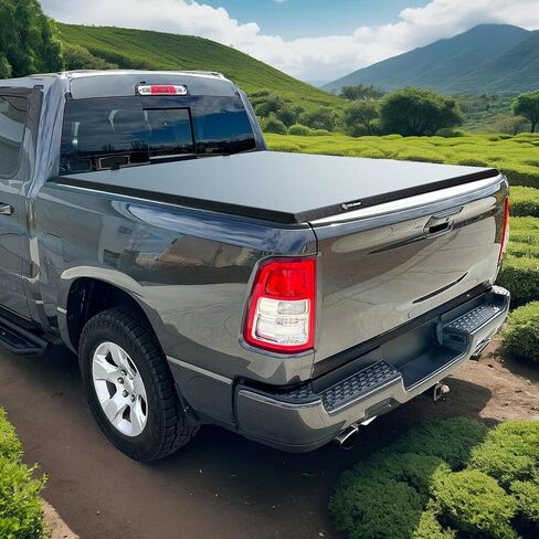 YITAMOTOR غطاء تونيو ناعم رباعي الطي يناسب فورد F-250 F-350 F250 F350 Super Duty 8ft Bed 1999-2016 in Kuwait