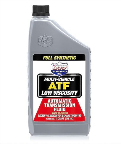 Lucas Oil 11255 Low Viscosity Synthetic Multi-Vehicle Automatic Transmission Fluid - 1 Quart in Saudi Arabia