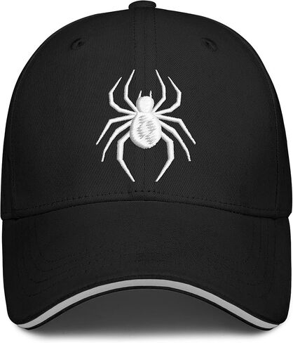 قبعة بيسبول رائعة على شكل شبكة عنكبوت على شكل شبكة العنكبوت، قبعة Snapback للهالوين، قبعات سائقي الشاحنات مناسبة قابلة للتعديل هدية للرجال والنساء in Kuwait