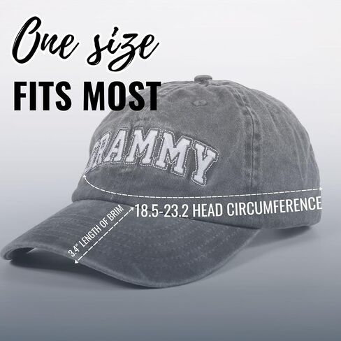 InnoBeta Grammy Gifts Cap for Grandma, Funny Adjustable Embroidered Hat Gifts for Birthday, Christmas in Saudi Arabia