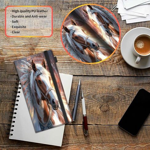 Car Registration and Insurance Holder,Leather Vehicle Glove Box Organizer Wallet for Document,Perfect for any Car,Truck,Motorcycle,Driver License,Trailer or Boat,Men & Women,Highland Cow Cattle in Saudi Arabia
