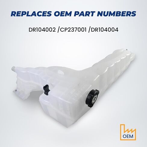 TORQUE Heavy Duty Coolant Tank Reservoir Compatible with 2013+ Peterbilt 579, Kenworth T680 T880 Accessories Parts Semi Trucks Replaces Paccar CP237001 DR104002 DR104004 (TR610-PCT) in Saudi Arabia