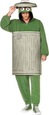 Spirit Halloween Sesame Street Adult Oscar the Grouch Costume in Saudi Arabia