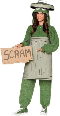 Spirit Halloween Sesame Street Adult Oscar the Grouch Costume in Saudi Arabia