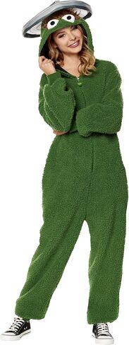 Spirit Halloween Sesame Street Adult Oscar the Grouch Costume | Officially Licensed | Group and One Piece in Saudi Arabia