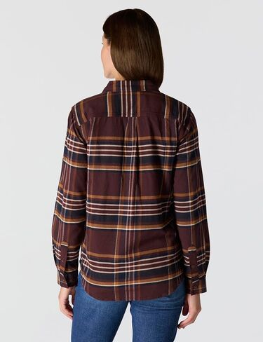Carhartt Women's Tencel Fiber Series Relaxed Fit Plaid Shirt in Saudi Arabia