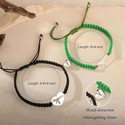 2Pcs First Day of Kindergarten School Bracelet for Mommy and Me,Matching Dinosaur Bracelets for Mother Son Daughter in Kuwait