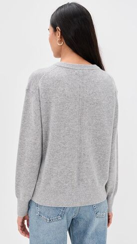 White & Warren Women's Cashmere V Neck Pullover in Saudi Arabia