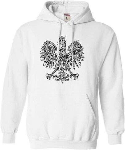 كنزة بقلنسوة للرجال والنساء من Go All Out Polska Eagle Polish Pride بولندا in Saudi Arabia