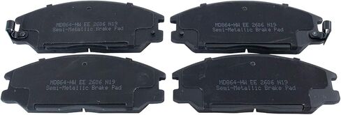 TRQ Front Brake Pads Semi Metallic Compatible with 2002-2004 Kia Sedona in Saudi Arabia