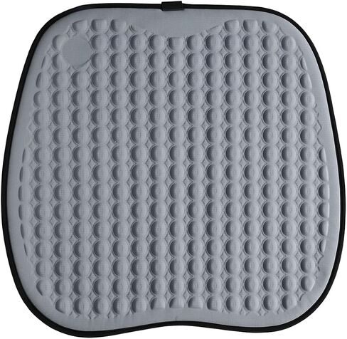 Cooling Gel Car Seat Cushion, Ice Silk Non-Slip Car Front Seat Cushion Pads, Thin Breathable Seats Protector Pad, Universal Auto Interior Seats Cooler Accessories for Long Driving (Black) in Saudi Arabia