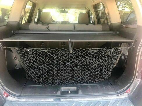 Rear Trunk Organizer Cargo Net for Nissan Xterra 2000-2015 – Envelope Style Cargo Net for SUV - Premium Mesh Elastic Car Trunk Organizer Vehicle Carrier Storage–Compatible with Xterra in Saudi Arabia