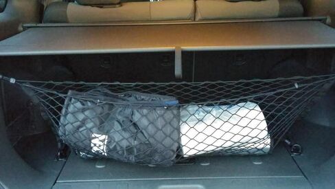 Rear Trunk Organizer Cargo Net for Nissan Xterra 2000-2015 – Envelope Style Cargo Net for SUV - Premium Mesh Elastic Car Trunk Organizer Vehicle Carrier Storage–Compatible with Xterra in Saudi Arabia