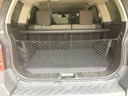 Rear Trunk Organizer Cargo Net for Nissan Xterra 2000-2015 – Envelope Style Cargo Net for SUV - Premium Mesh Elastic Car Trunk Organizer Vehicle Carrier Storage–Compatible with Xterra in Saudi Arabia