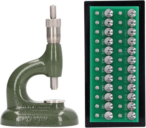 Watch Press Tool, Watch Disassembly Repair Tool Kit, Aluminum Alloy Watch Press Set with 48PCS Dies Watchmaker Jewelling Tool in Saudi Arabia
