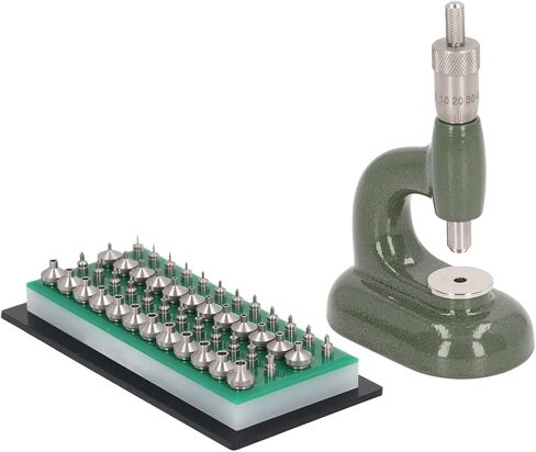 Watch Press Tool, Watch Disassembly Repair Tool Kit, Aluminum Alloy Watch Press Set with 48PCS Dies Watchmaker Jewelling Tool in Saudi Arabia