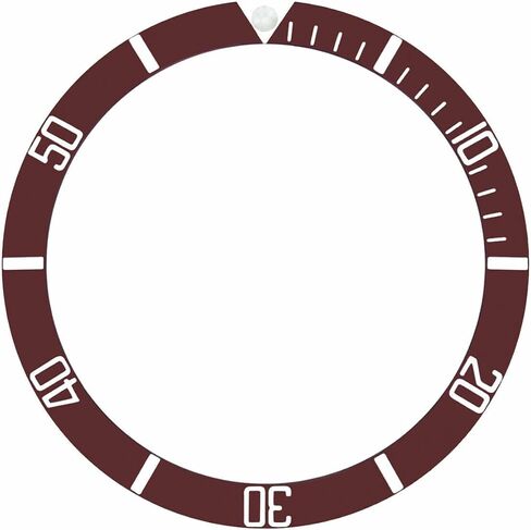 Ewatchparts Bezel Insert Compatible With Vintage Rolex Submariner 5508 5512 5513 1680 7928 Prince Brown in Saudi Arabia