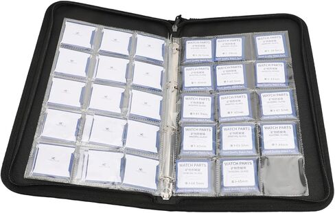 ZJchao 59pcs Mineral Glass Watch Mirror, Round Flat Lens Replacement Part Watchmaker Repair Kit for Watchmaker in Saudi Arabia