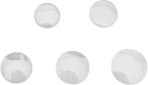 ZJchao 59pcs Mineral Glass Watch Mirror, Round Flat Lens Replacement Part Watchmaker Repair Kit for Watchmaker in Saudi Arabia