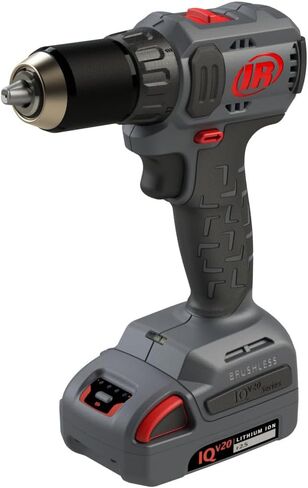 Ingersoll Rand D3141-K22 1/2" 20V Cordless Compact Drill Driver 2 Battery Kit, 450 in-lb Torque, Keyless Chuck, Pistol Grip in Saudi Arabia