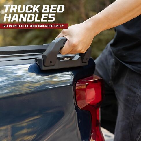 Heavy Duty Pickup Truck Bed Handle Compatible with 2015-2024 Chevy Silverado & GMC Sierra, Tailgate Assist and Cargo Tie Downs, Tailgate Handle Accessories, 1pcs for Driver Side in Kuwait