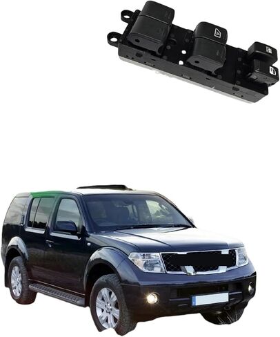 25401-9W100 زر مفتاح رفع نافذة الطاقة الرئيسي متوافق مع نيسان سنترا باثفندر X-Trail قاشقاي 2006 2007 2008 2009 2010 2011 2012 in Saudi Arabia