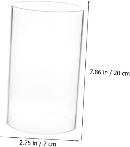 Ciieeo 3pcs Glass Windproof Candle Covers Open Ended Lamp Shade for Boho Decor Tealight Holder for Dining Room in Saudi Arabia