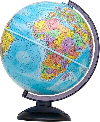 Replogle Globes Traveler Globe, 12-Inch, Blue, Multi in Saudi Arabia